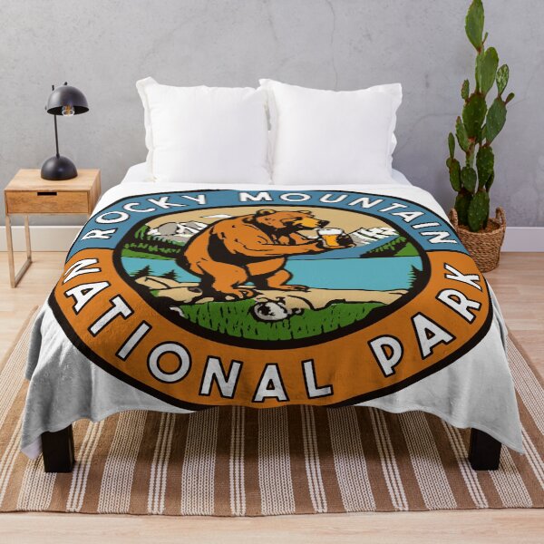 Item preview, Rocky Mountain National Park Drinking Bear designed and sold by Decal Mania.