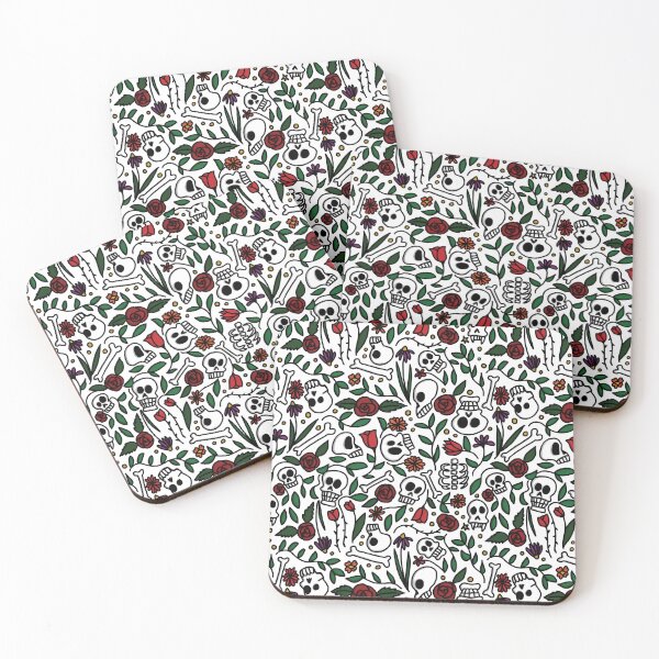 Item preview, Skulls n Flowers designed and sold by Keely Tyler.