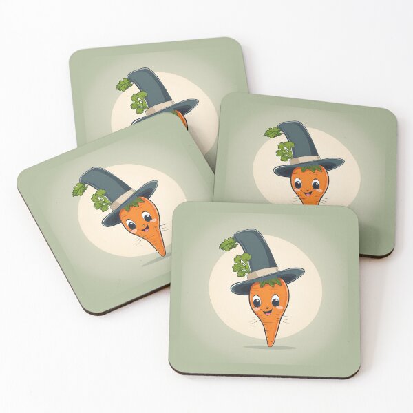 Item preview, CARROT IN A HAT , CARROT  designed and sold by GOLDENGARDENART.