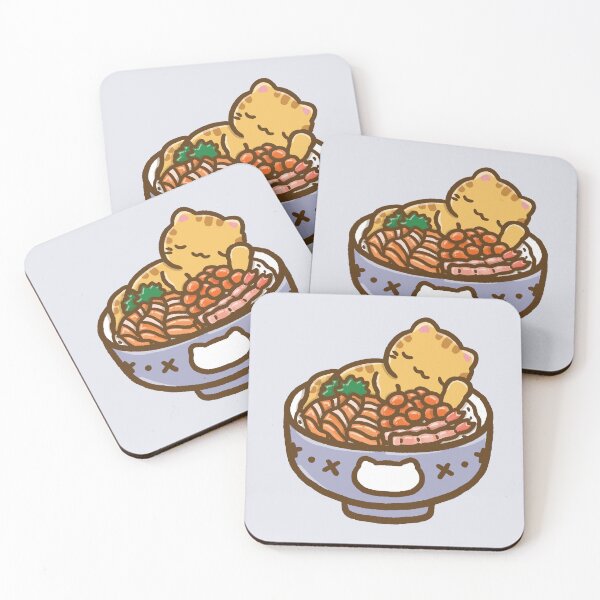 Item preview, Japanese dish collection - Kaisendon designed and sold by kittimeowmochi.