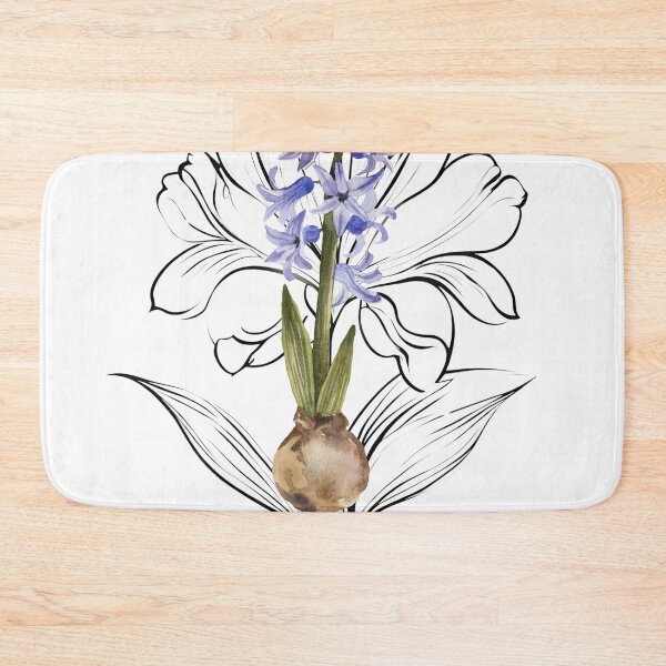 Item preview, hyacinth flowers lovers designed and sold by Yeyishop.