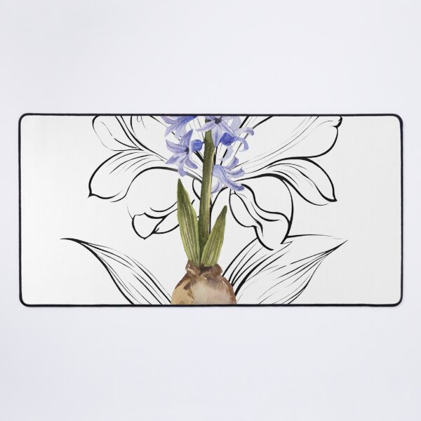 Item preview, hyacinth flowers lovers designed and sold by Yeyishop.