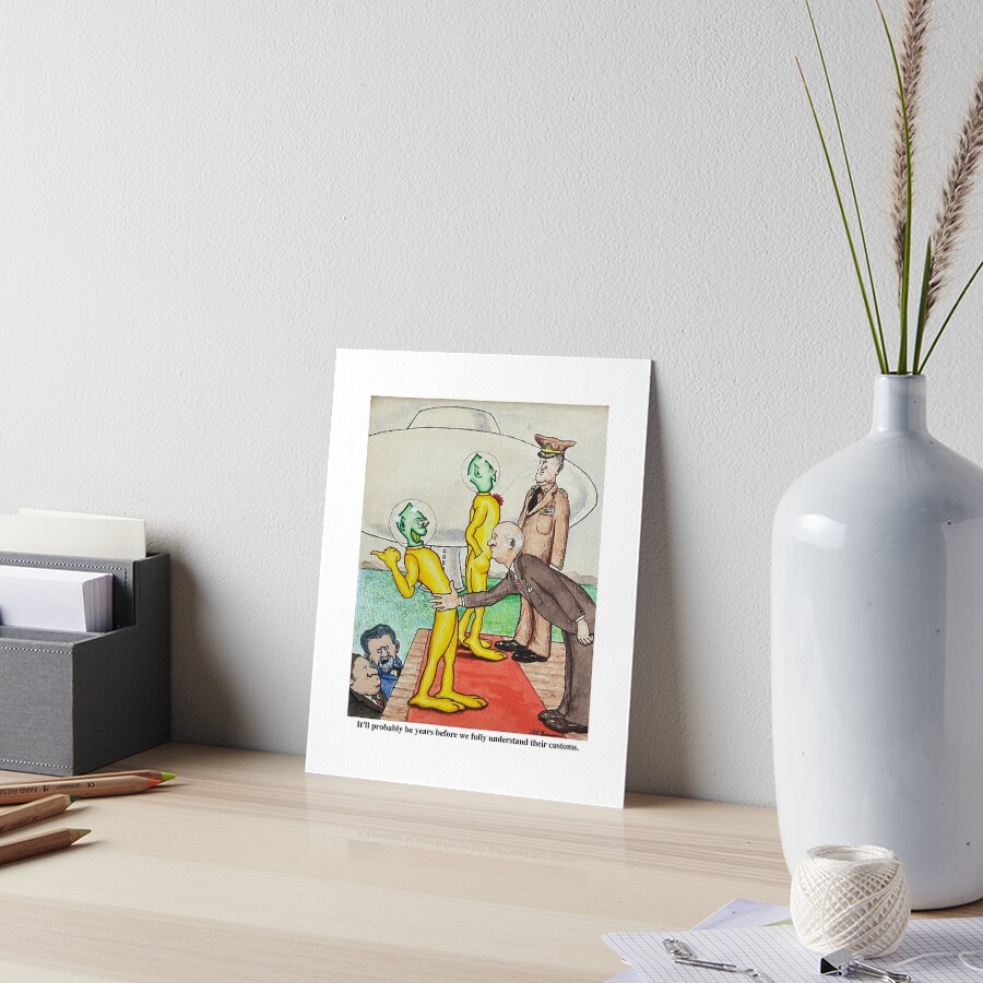 Item preview, Art Board Print designed and sold by FineDayAcademy.