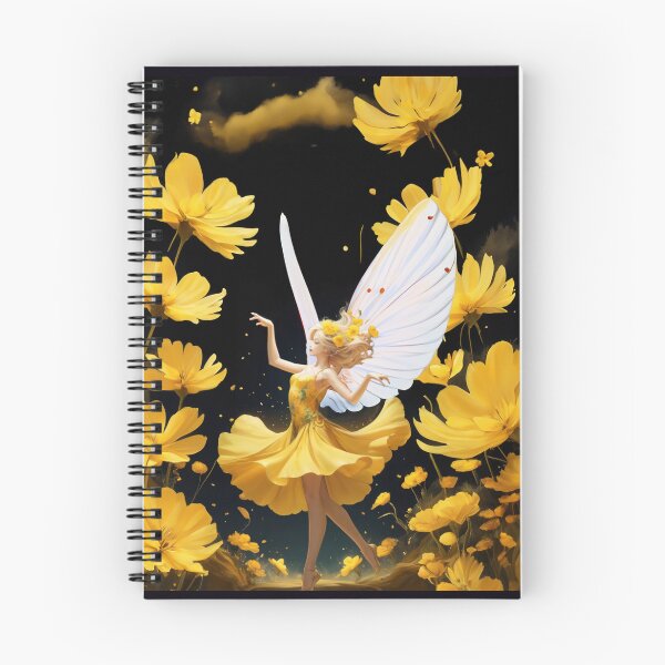 Item preview, COSMO YELOWW FLOWER FAIRY fantasy garden illustration designed and sold by La Loca.