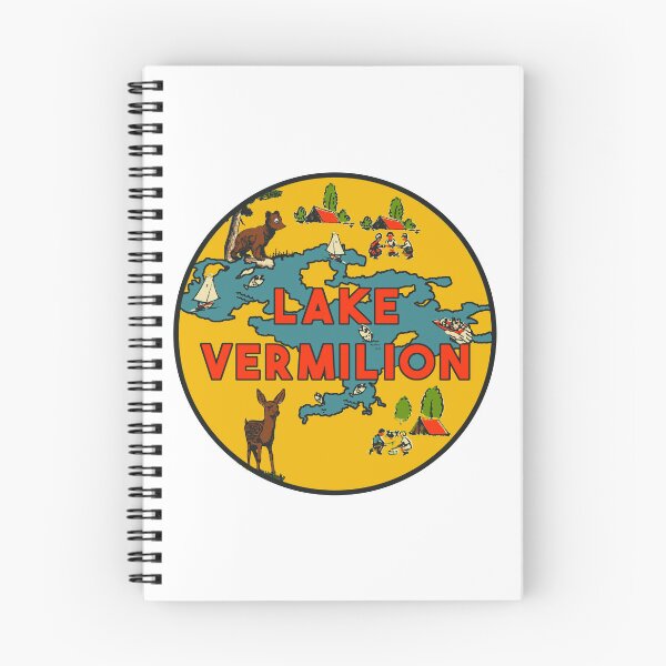 Item preview, Lake Vermilion Vintage Style Decal designed and sold by Decal Mania.