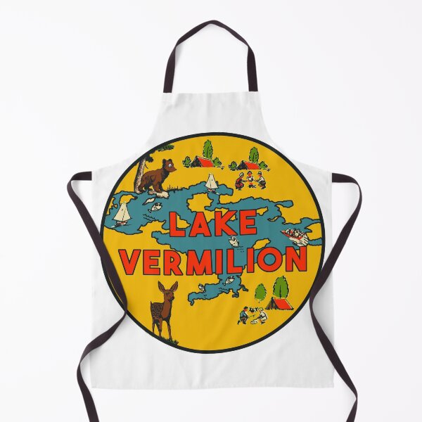 Item preview, Lake Vermilion Vintage Style Decal designed and sold by Decal Mania.