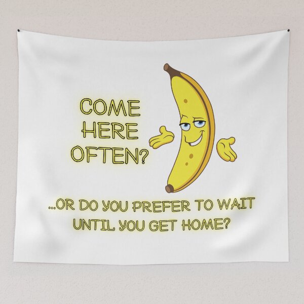 Item preview, Cheesy PickUp Line #137 - Come Here Often? designed and sold by PixiesPlace.