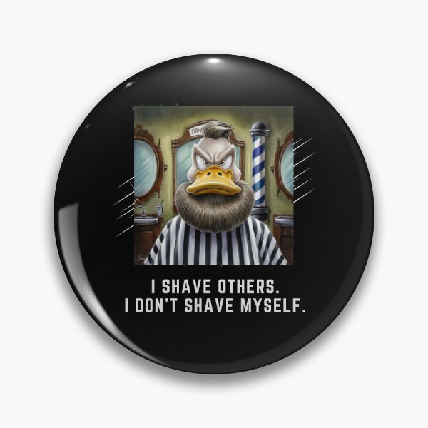 Item preview, Beard Lover I Shave Others I Don't Shave Myself Angry Duck designed and sold by Hananiah Merch.