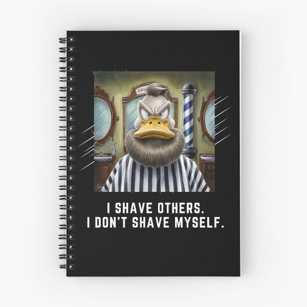 Item preview, Beard Lover I Shave Others I Don't Shave Myself Angry Duck designed and sold by Hananiah Merch.