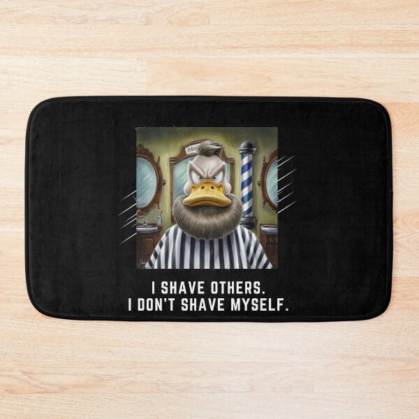 Item preview, Beard Lover I Shave Others I Don't Shave Myself Angry Duck designed and sold by Hananiah Merch.