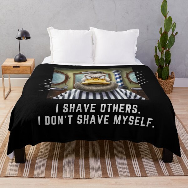 Item preview, Beard Lover I Shave Others I Don't Shave Myself Angry Duck designed and sold by Hananiah Merch.