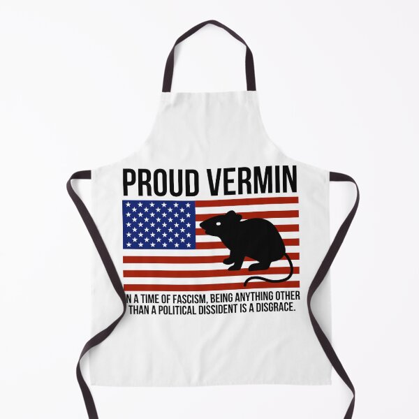 Item preview, Proud “vermin” political dissident  designed and sold by Rachel the Artist .
