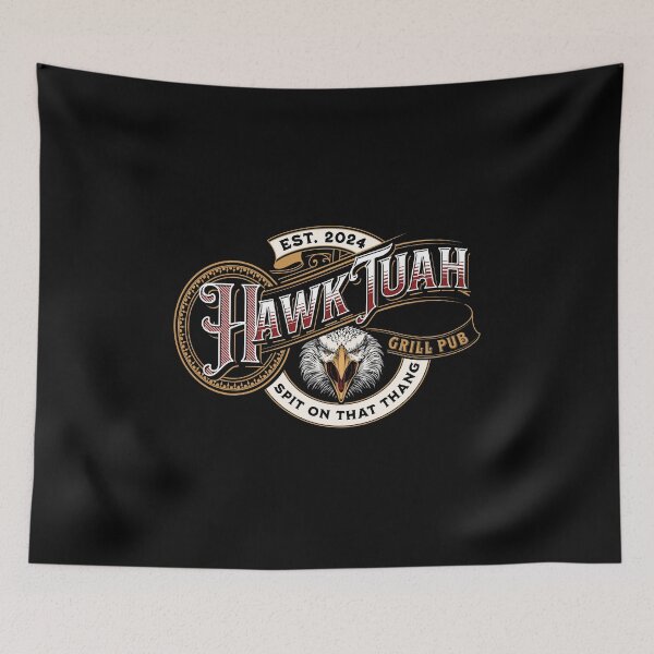 Item preview, Hawk Tuah Saloon Style Design - Hawk Tuah, Spit on That Thang! designed and sold by pooshda.