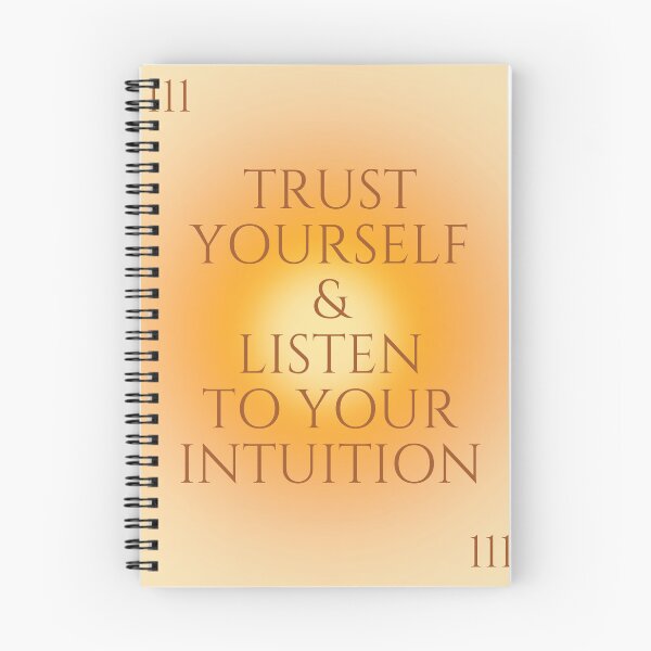 Artikelvorschau, 111 Intuition Vertrauen Sie sich selbst Poster-Druckdesign entworfen und verkauft von WhimsyWants.