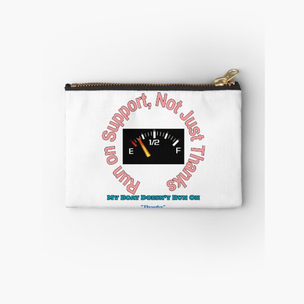 Item preview, Run on Support, Not Just Thanks  designed and sold by PrintPopTees.