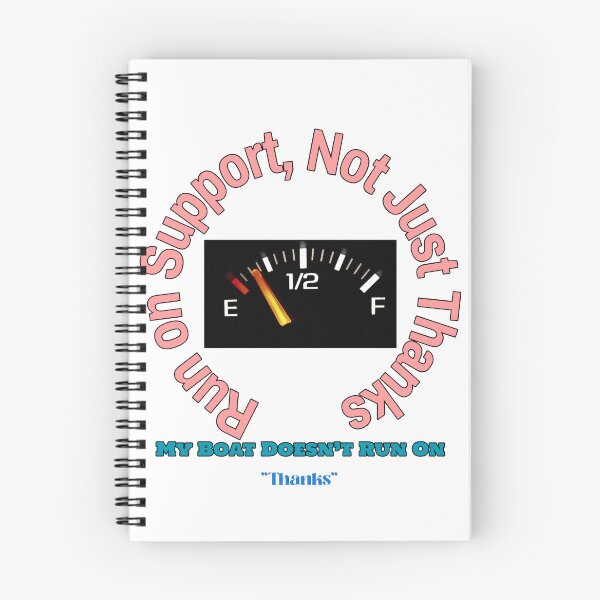 Item preview, Run on Support, Not Just Thanks  designed and sold by PrintPopTees.