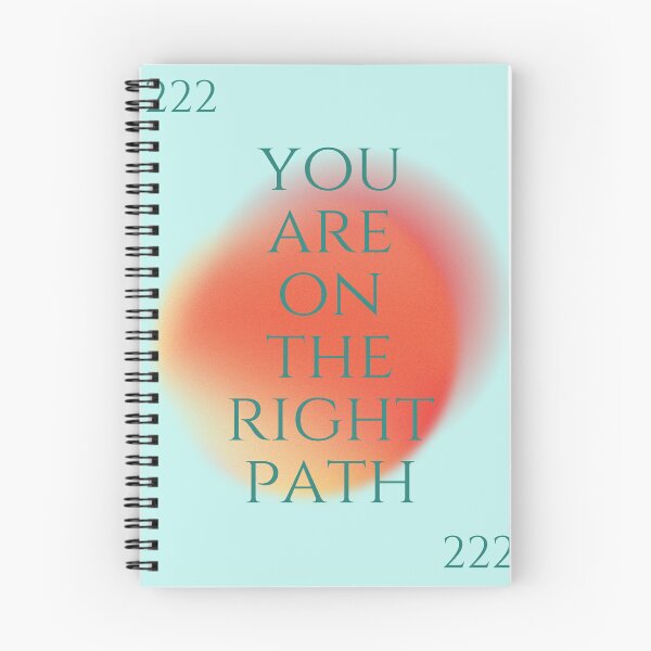 Artikelvorschau, 222 Sie sind auf dem richtigen Weg. Beruhigung, Komfort, Poster-Druckdesign. Sticker entworfen und verkauft von WhimsyWants.