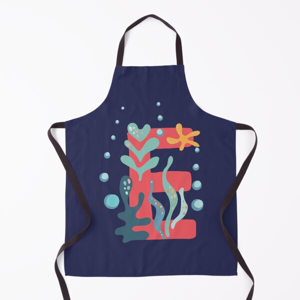 Item preview, E - Coral underwater letter for names starting with E designed and sold by Deepness2023.