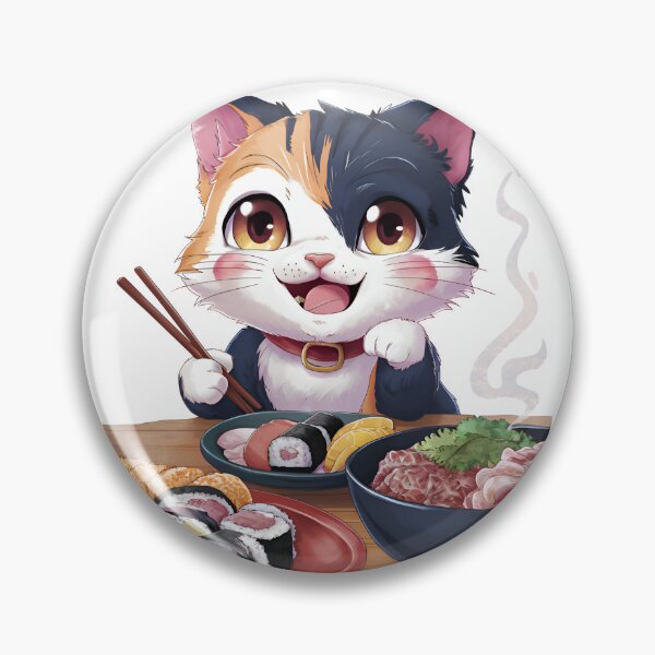 Item preview, Itadakimasu Cat designed and sold by kateds14.