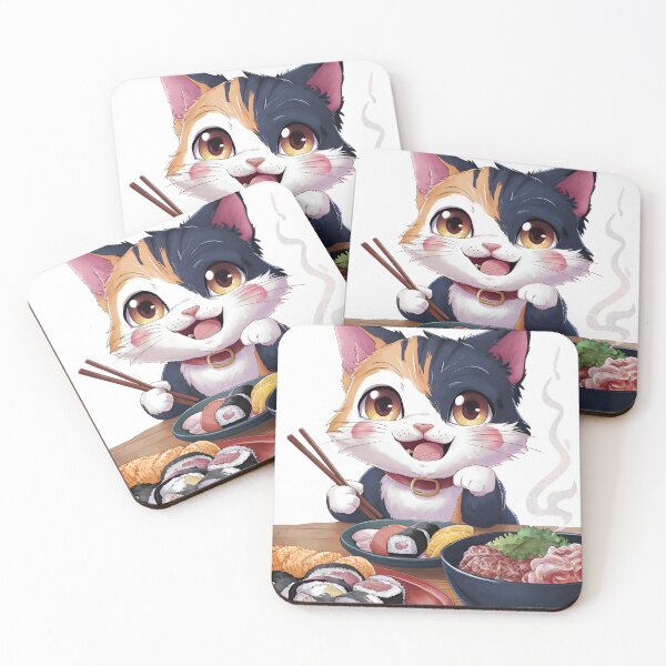 Item preview, Itadakimasu Cat designed and sold by kateds14.