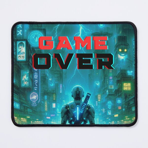 Item preview, Futuristic Game Over designed and sold by Styllium.