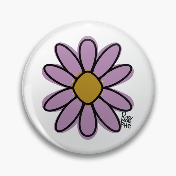 Item preview, Doodle - Pink Flower - Lineout designed and sold by rikymorphe.