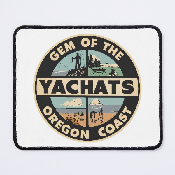 Item preview, Yachats Vintage Style Decal designed and sold by Decal Mania.