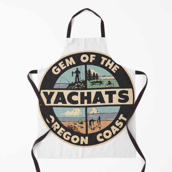 Item preview, Yachats Vintage Style Decal designed and sold by Decal Mania.
