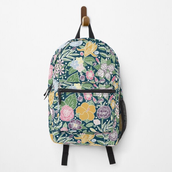 Item preview, Hand drawn Summer Floral Garden designed and sold by sarakaquabubble.