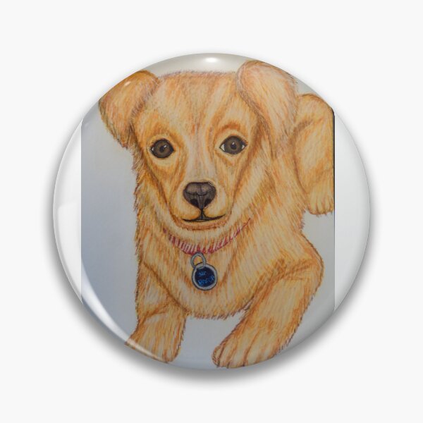 Item preview, Beautiful golden and cream-colored dog. designed and sold by Valeriepepper.