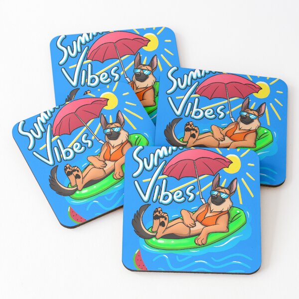 Item preview, Summer vibes German shepherd edition designed and sold by polygrafix.