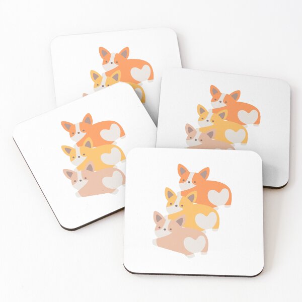 Item preview, Corgi set designed and sold by PrintyRelatable.
