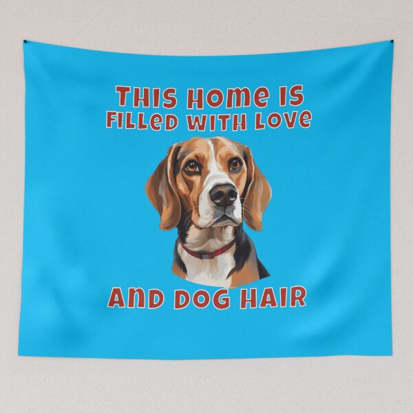 Item preview, Beagle Dog Owner Watercolor Art Design Beagle This Home Is Filled With Love designed and sold by fantasticdesign.