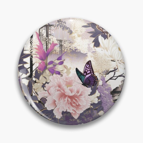 Item preview, Butterflies and Flowers  designed and sold by Lewis-mart.