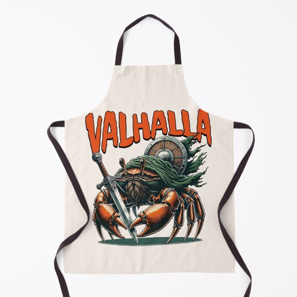 Item preview, Valhalla Crab Viking Mythology Warrior Funny Gift designed and sold by InkyGenies.