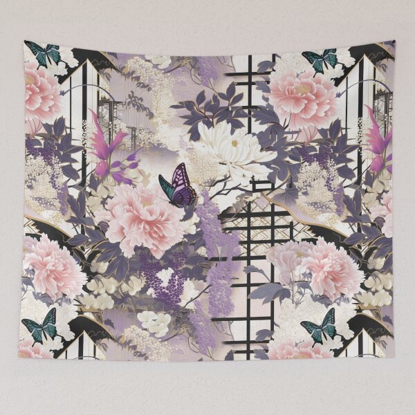 Item preview, Butterflies and Flowers  designed and sold by Lewis-mart.