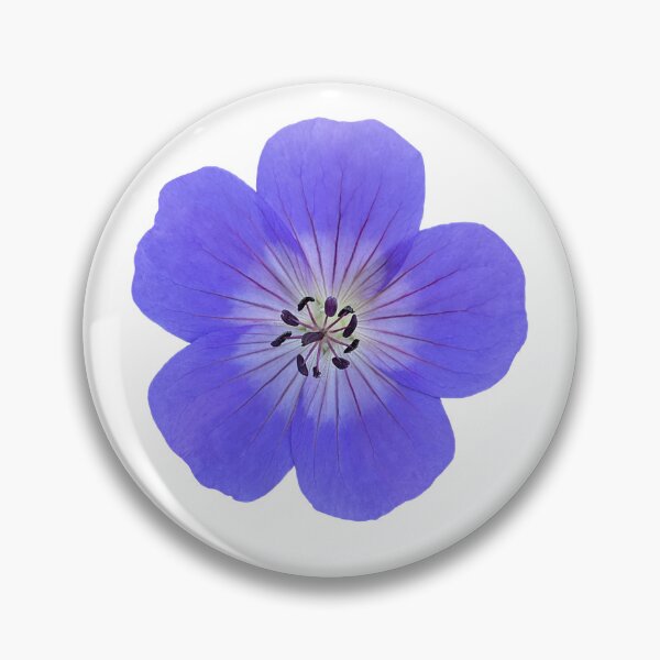 Item preview, Blue and Violet Wild Flower  designed and sold by suekieper.