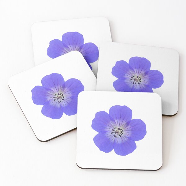 Item preview, Blue and Violet Wild Flower  designed and sold by suekieper.