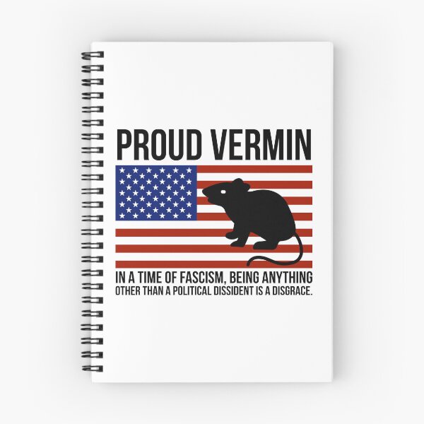Item preview, Proud “vermin” political dissident  designed and sold by Rachel the Artist .