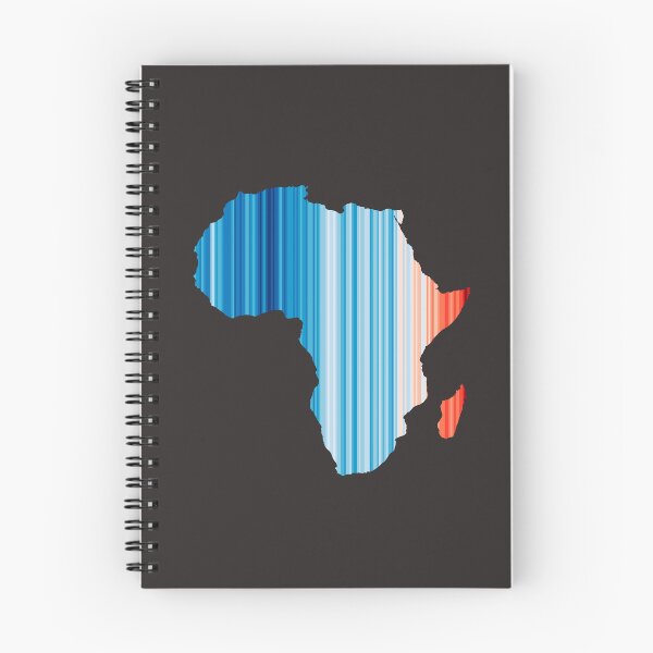 Item preview, Climate Change Stripes - Africa outline designed and sold by Frank J. Art.