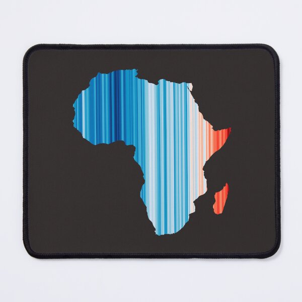 Item preview, Climate Change Stripes - Africa outline designed and sold by Frank J. Art.