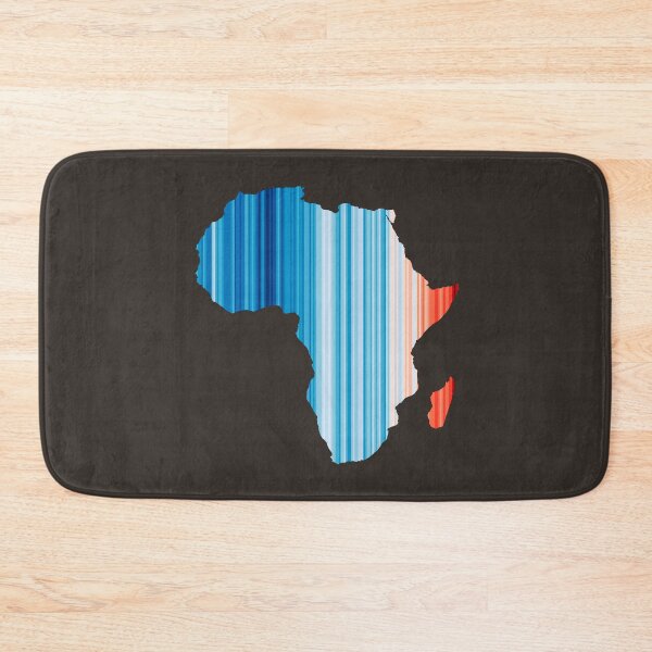 Item preview, Climate Change Stripes - Africa outline designed and sold by Frank J. Art.
