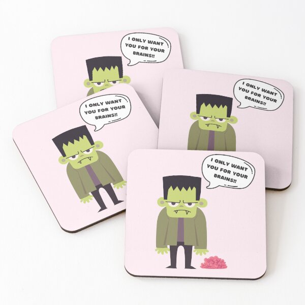 Item preview, Frankenstein Valentine: Brains Over Heart "I only want you for your brains!!" designed and sold by HELL0WBELLO.