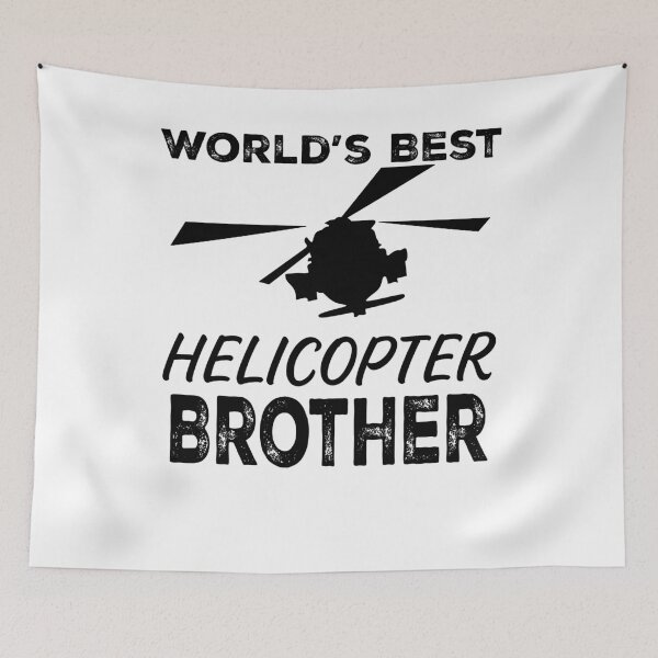 Item preview,  World's Best Helicopter Brother Funny Helicopter Sibling designed and sold by Smix Pixels.