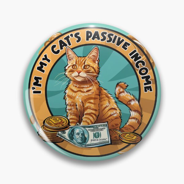 Artikelvorschau, Ich bin das passive Einkommen meiner Katze entworfen und verkauft von VibrantStar.
