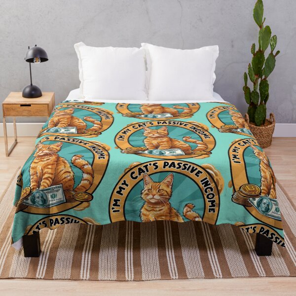 Item preview, I'M MY CATS PASSIVE INCOME designed and sold by VibrantStar.