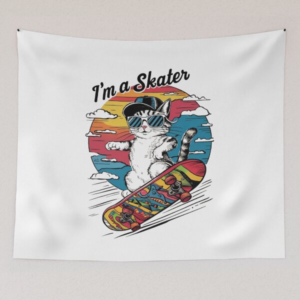 Item preview, The Skating Cat designed and sold by MJO80.
