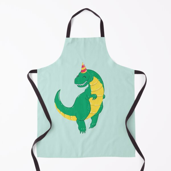 Item preview, Cartoon Jumping Party Tyrannosaurus Rex Dinosaur designed and sold by EmilyJaneArt.
