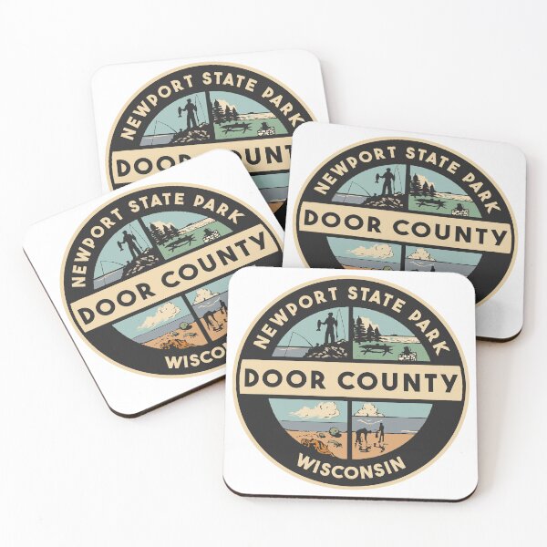 Item preview, Newport State Park Door County designed and sold by Decal Mania.