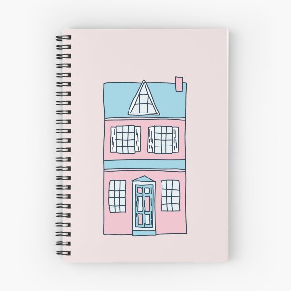 Item preview, Cute Old House Transgender Colors designed and sold by izzmade.